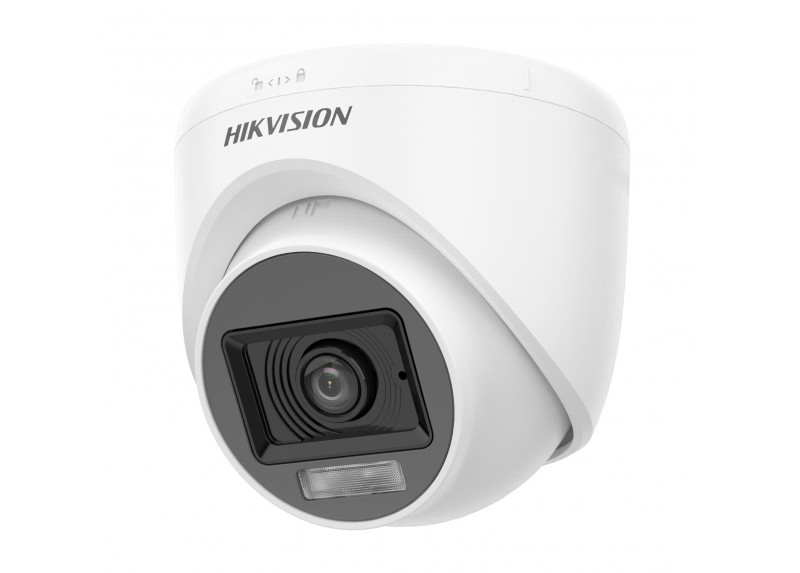 Camara Domo HikVision 2MP AUDIO Y MIC LUZ BLANCA / DS-2CE76D0T